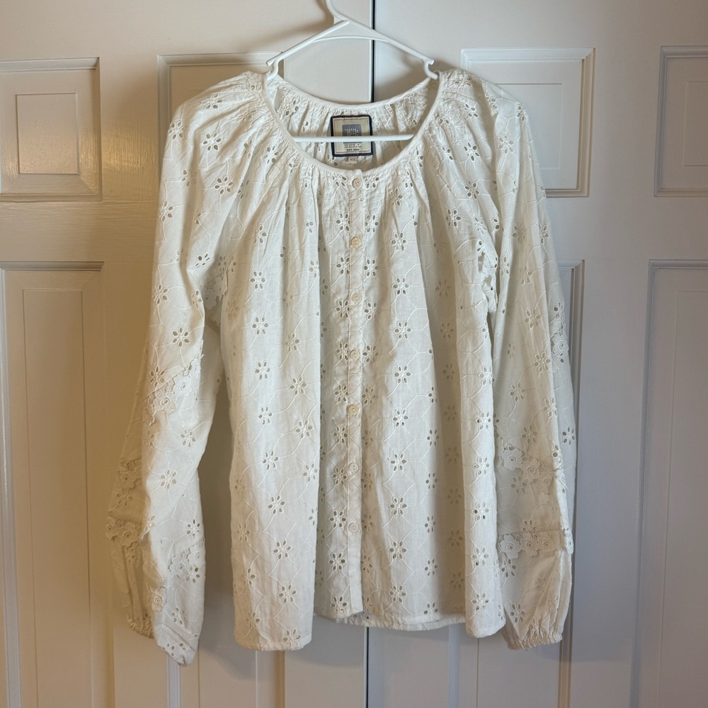BELL by Alicia Bell eyelet top BNWOT